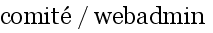 comit� / webadmin